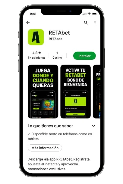 Retabet Casino España – sitio autorizado para apuestas online